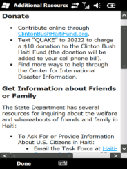 Help Haiti - Additional Resources