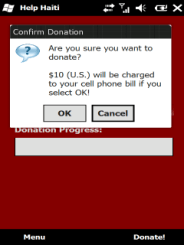 Help Haiti - Donation Confirmation