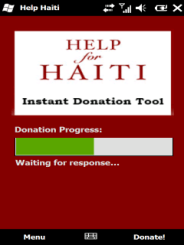 Help Haiti - Donation Process