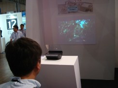 Heads-up Display for vehicles using laser projection